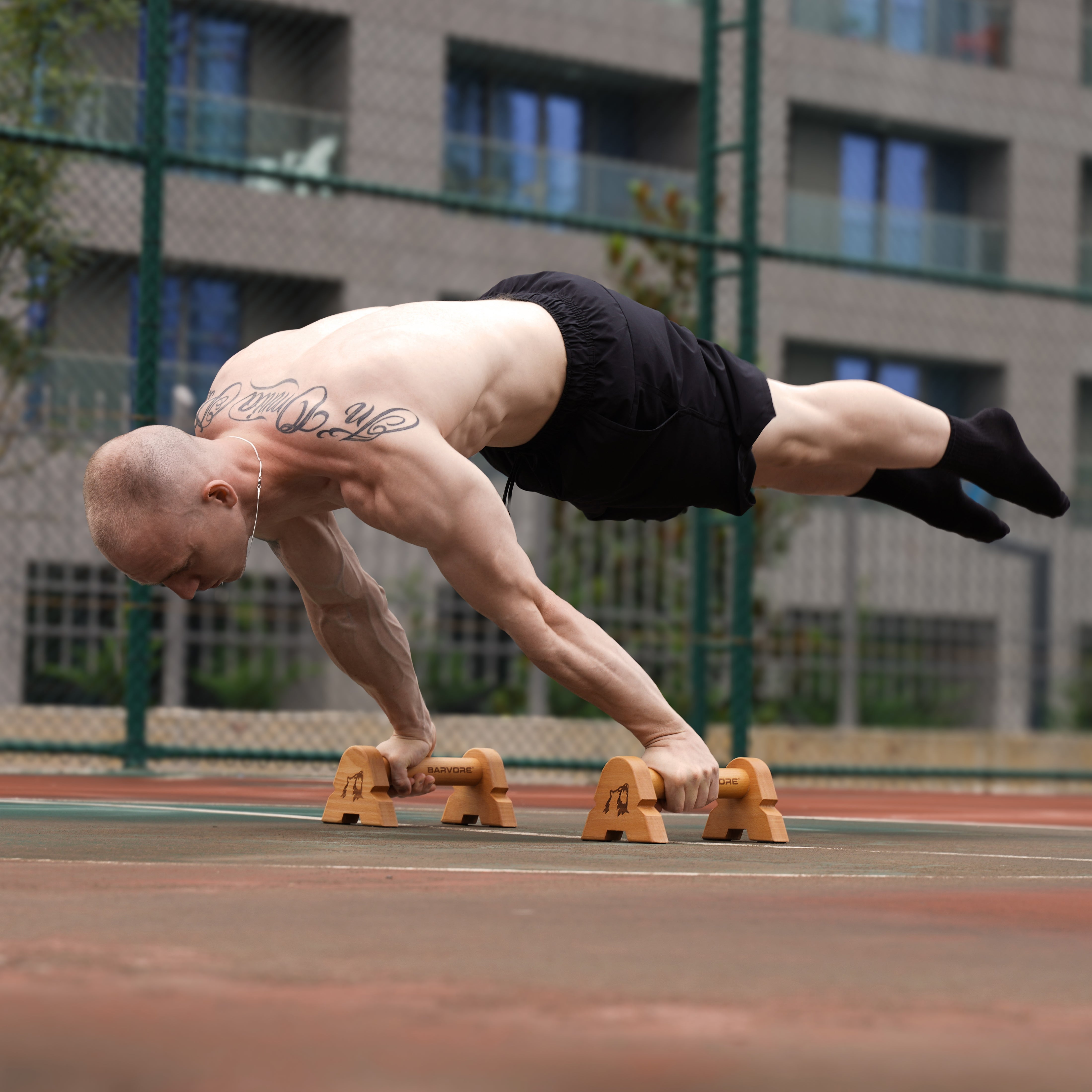 WOODEN PARALLETTES W20